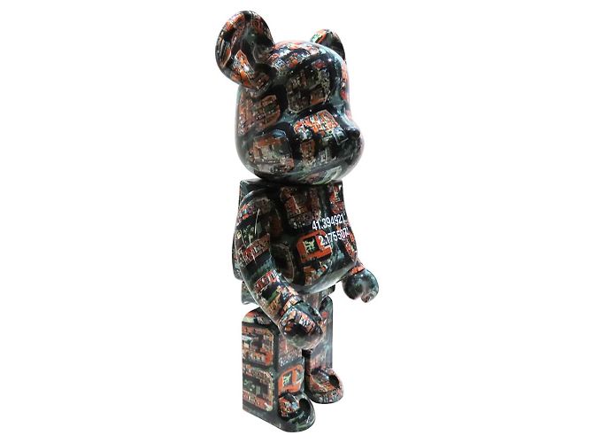 Autre Marque BE@RBRICK Plastic OVER VIEW Figure 1000% Multiple colors - view 4