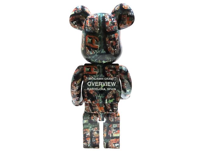 Autre Marque BE@RBRICK Plastic OVER VIEW Figure 1000% Multiple colors - view 5