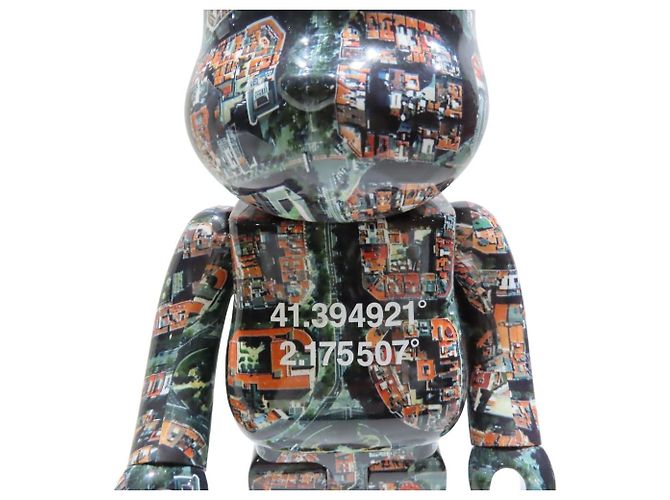 Autre Marque BE@RBRICK Plastic OVER VIEW Figure 1000% Multiple colors - view 7