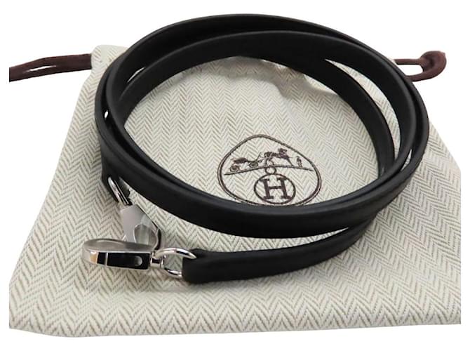 Hermès Mini Kelly2 Chèvre Schwarz - Ansicht 12
