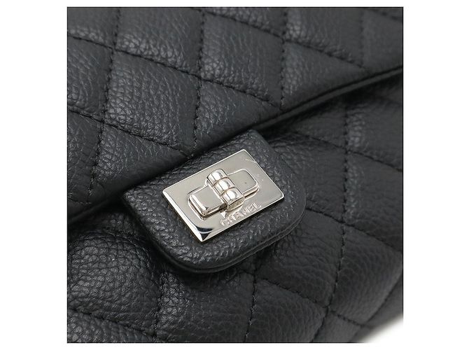 Borsa a vita 2way in pelle caviar matelassé 2.55 di Chanel Nero - vista 4