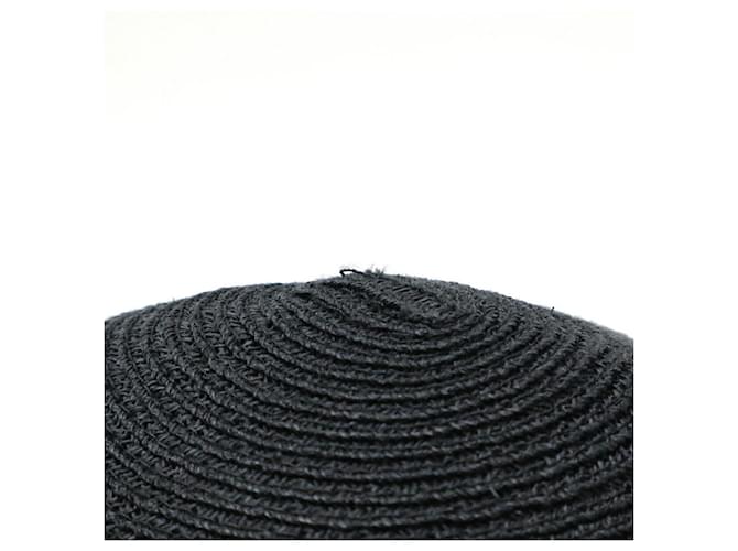 Autre Marque Cappello Abaca Nicki Marquardt Nero - vista 5
