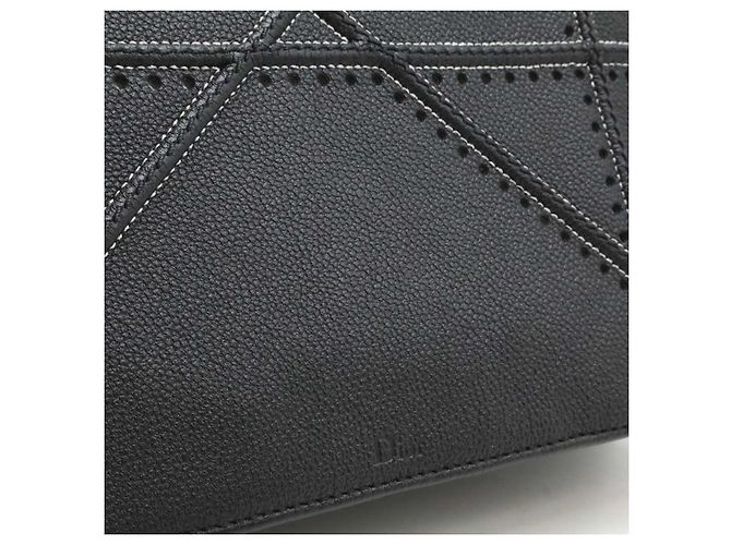 Borsa a Spalla in Pelle Diorama Christian Dior Nero - vista 7