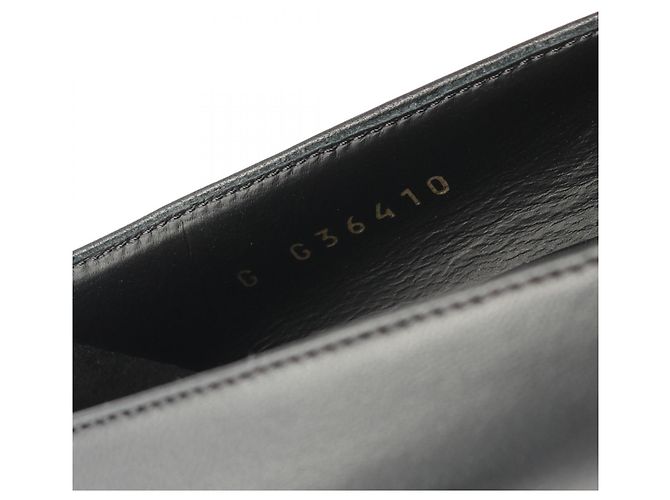Timeless Décolleté in pelle verniciata Chanel Coco Mark Nero - vista 7