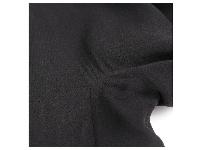 Hermès Hermes Seidenkleid Schwarz - Ansicht 5
