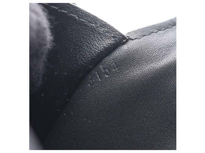 Louis Vuitton Portemonnaie Brazza aus Damier Infini Leder Schwarz - Ansicht 6