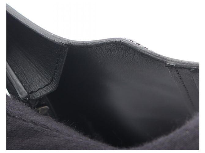 Louis Vuitton Portemonnaie Brazza aus Damier Infini Leder Schwarz - Ansicht 7