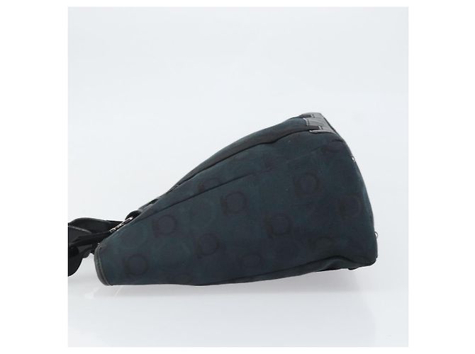 Borsa Gancini in tela Salvatore Ferragamo Blu navy - vista 4