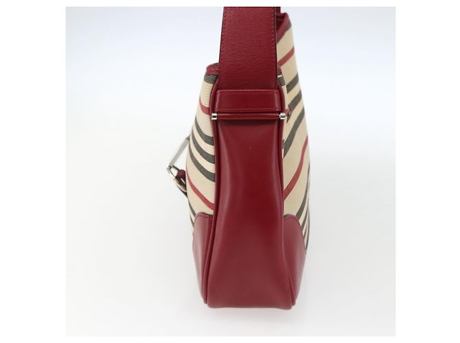 Borsa a spalla Burberry Blue Label in tela Beige - vista 4