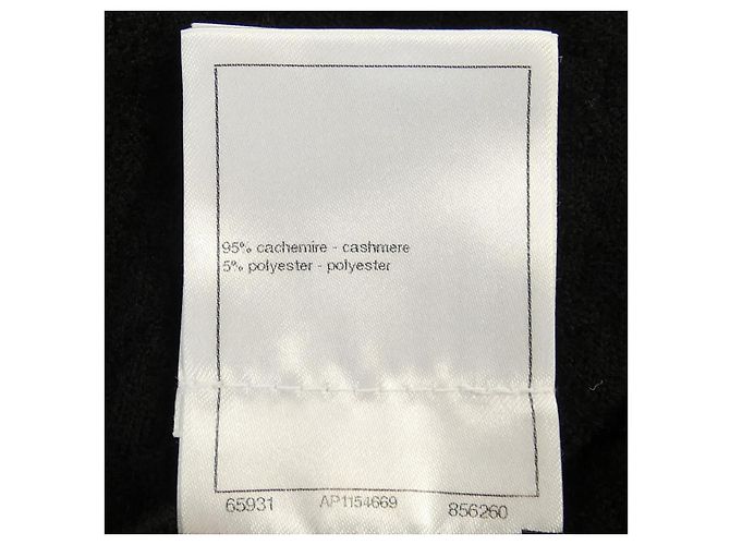 Timeless Chanel Kaschmirkleid Schwarz - Ansicht 3