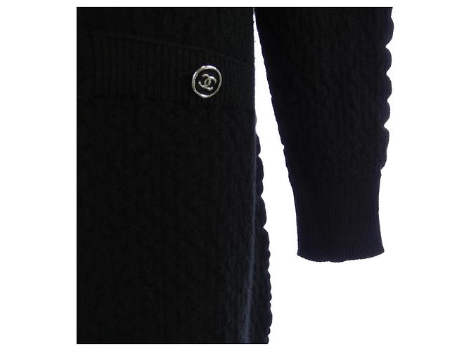 Timeless Chanel Kaschmirkleid Schwarz - Ansicht 6