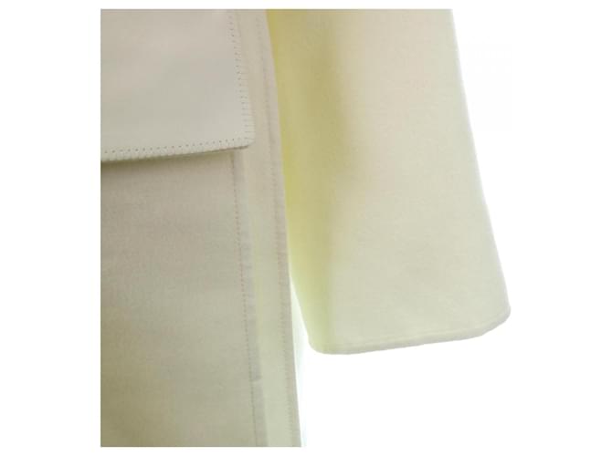 Hermès Abrigo de cachemira Hermes Blanco - vista 6