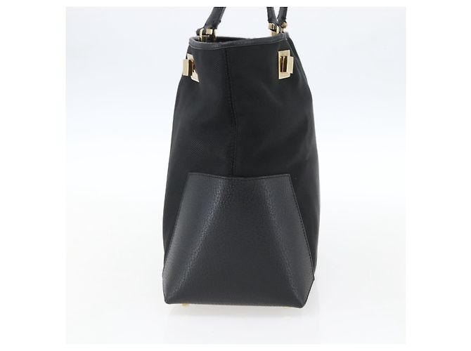 Borsa Tote in Tela Salvatore Ferragamo Nero - vista 3