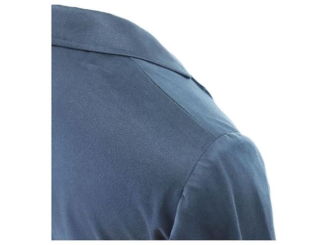 Thom Browne BLAZER CLÁSSICO NÃO CONSTRUÍDO em Twill de Algodão Pesado Azul Azul marinho - vista 6