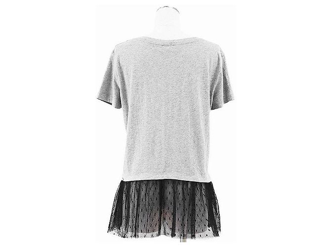 Autre Marque Camiseta de algodón Red Valentino Castaño Negro - vista 10