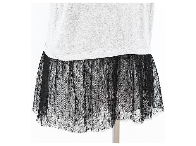 Autre Marque Camiseta de algodón Red Valentino Castaño Negro - vista 12