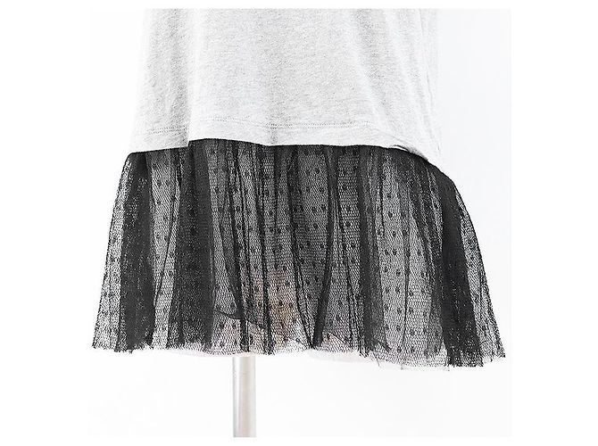 Autre Marque Camiseta de algodón Red Valentino Castaño Negro - vista 3