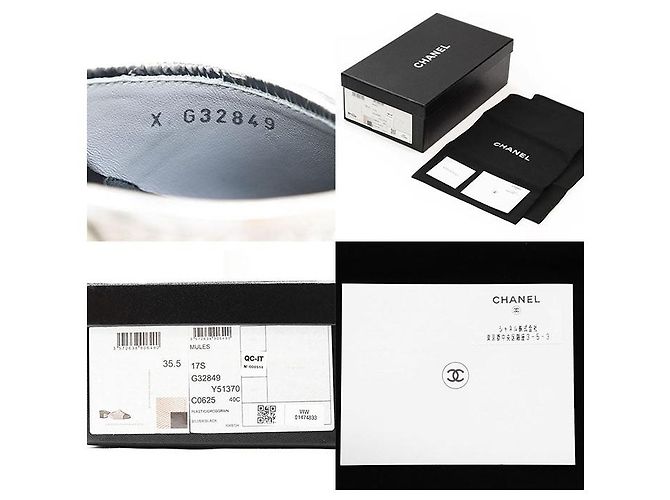 Timeless Chanel G32849 Sandale Schwarz Silber - Ansicht 10