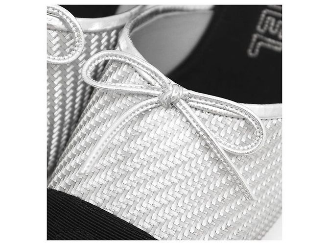 Timeless Chanel G32849 Sandale Schwarz Silber - Ansicht 2