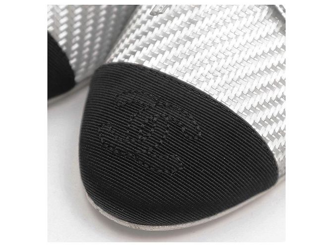 Timeless Chanel G32849 Sandale Schwarz Silber - Ansicht 3