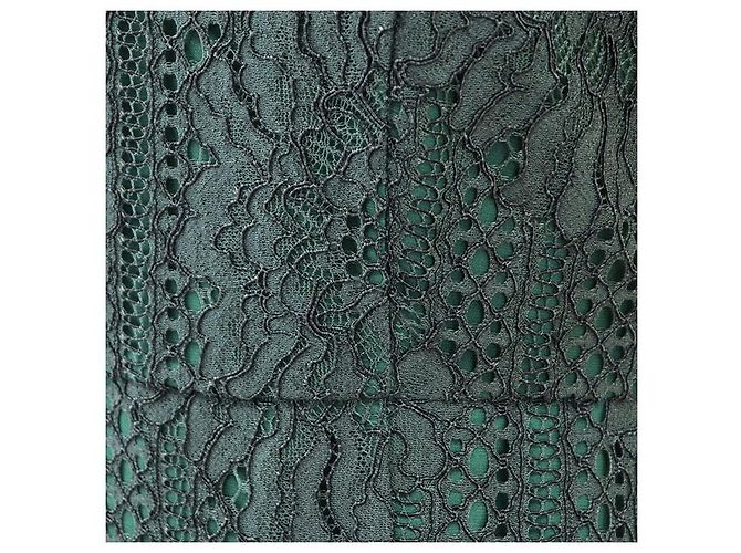 Autre Marque GRACE CONTINENTAL Kleid Nylon Kleid Grün - Ansicht 12