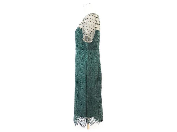 Autre Marque GRACE CONTINENTAL Kleid Nylon Kleid Grün - Ansicht 13