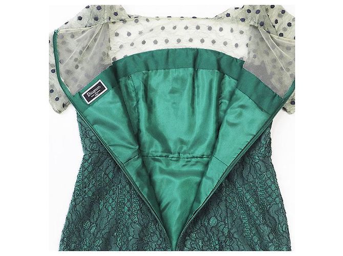 Autre Marque GRACE CONTINENTAL Kleid Nylon Kleid Grün - Ansicht 15