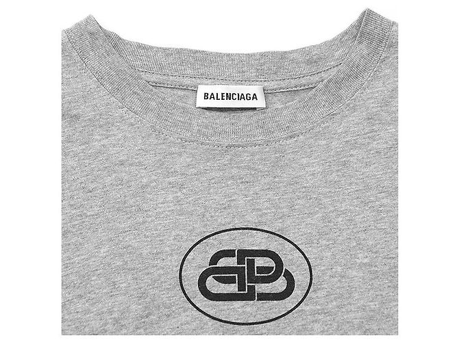 Everyday Camiseta Balenciaga Camiseta de algodón Castaño - vista 7
