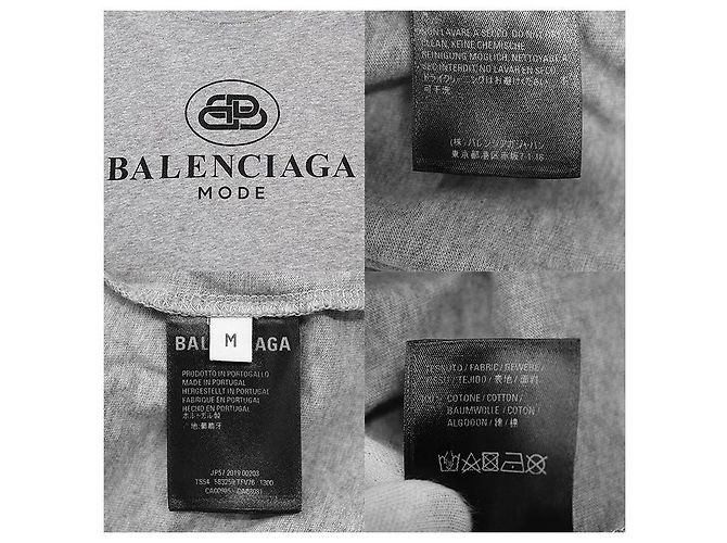 Everyday Camiseta Balenciaga Camiseta de algodón Castaño - vista 8