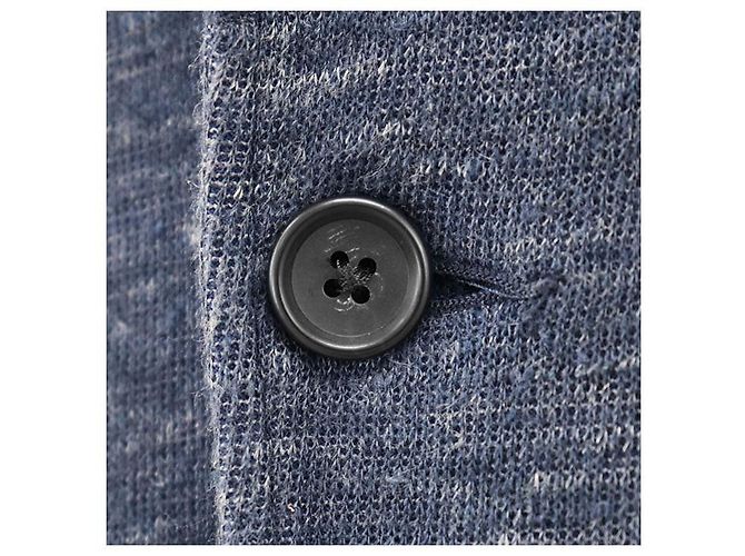 Autre Marque Chaqueta de punto de algodón y lino melange a medida de Engineered Garments Azul Azul marino - vista 3