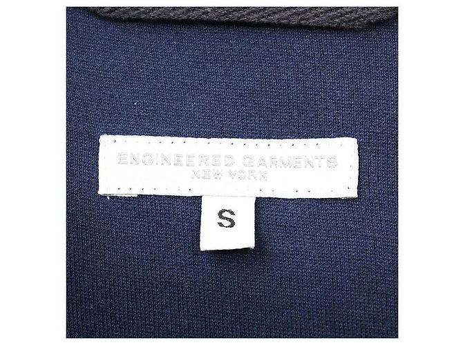 Autre Marque Chaqueta de punto de algodón y lino melange a medida de Engineered Garments Azul Azul marino - vista 8