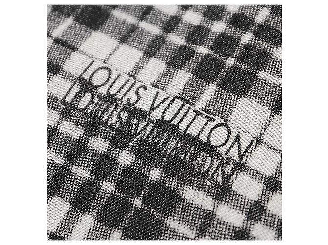 Shorts de algodão com padrão check Louis Vuitton Preto - vista 4