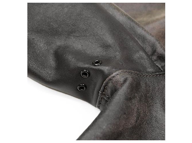 Autre Marque La verdadera chaqueta de cuero Buco J-100 de McCOY'S Bronce Marrón oscuro - vista 13