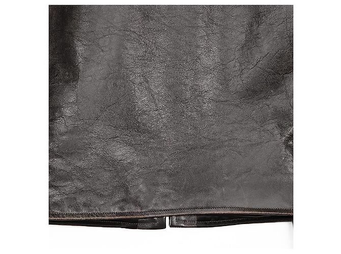 Autre Marque La verdadera chaqueta de cuero Buco J-100 de McCOY'S Bronce Marrón oscuro - vista 14