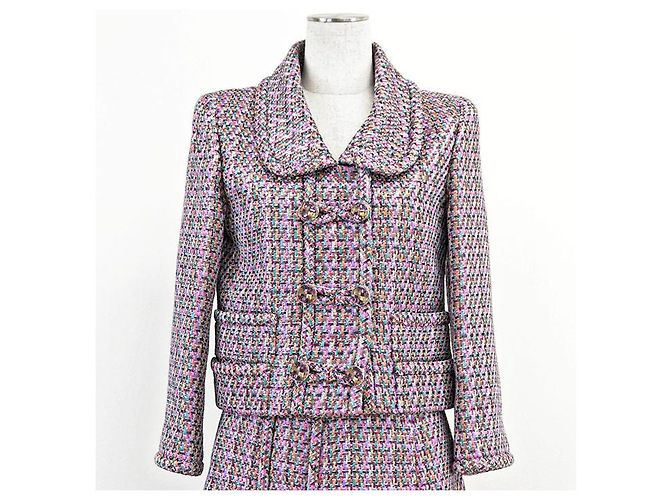 Timeless Chanel Tweed-Set Mehrfarben - Ansicht 3