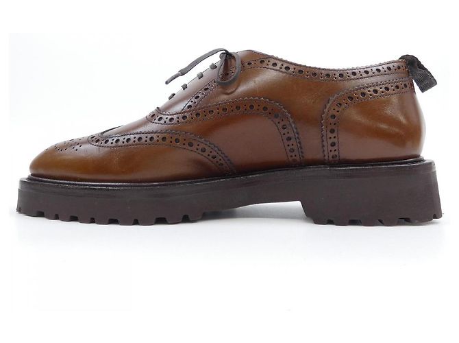 Autre Marque WH Lederschuhe Braun - Ansicht 2