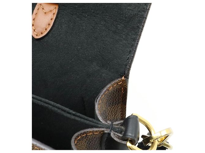 Borsa 2 in 1 Damier Beaumarchais di Louis Vuitton Nero - vista 7