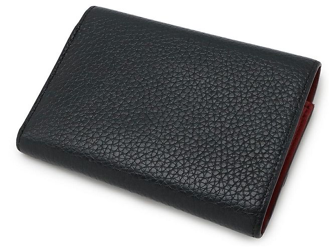 Cartera Compacta Capucines Taurillon Louis Vuitton Negro - vista 2