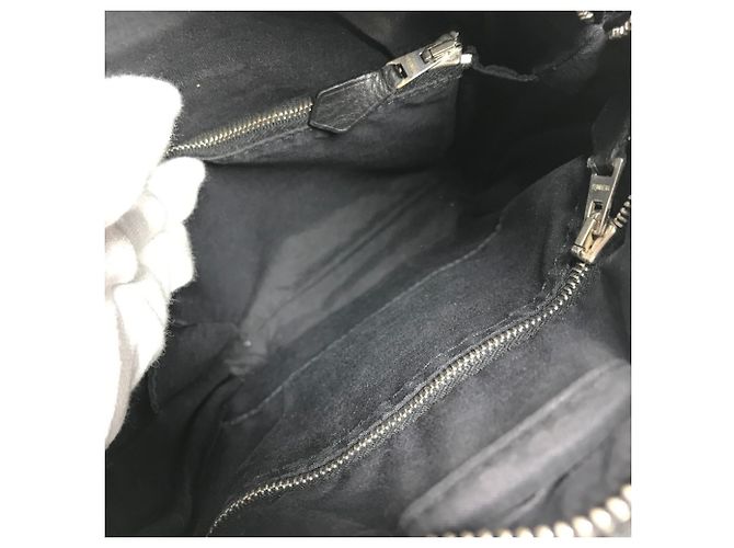 Hermès Borsa a Spalla con Logo Acapulco Hermes Nero - vista 4