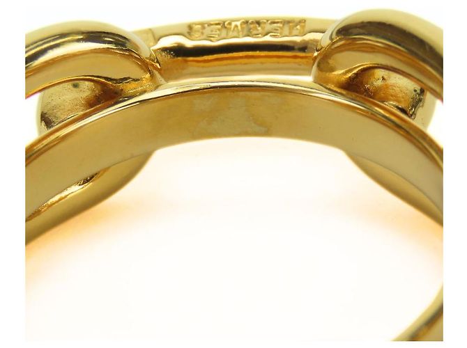 Ring Hermès Anello per Sciarpa Chaine d'Ancre Hermes D'oro - vista 5