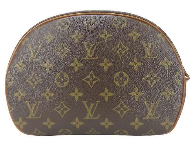 Borsa a spalla in pelle Nume Monogram Blower Louis Vuitton Marrone - vista 3