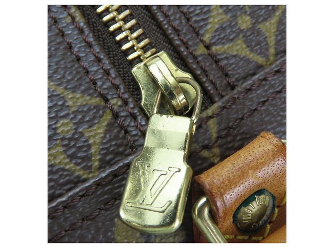 Borsa a spalla in pelle Nume Monogram Blower Louis Vuitton Marrone - vista 7
