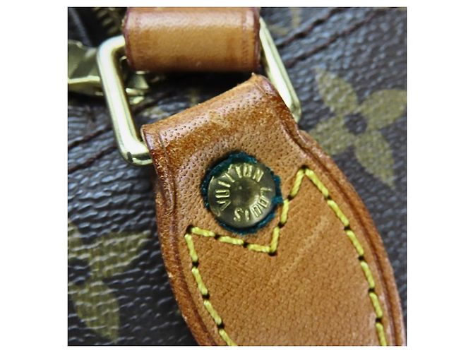 Borsa a spalla in pelle Nume Monogram Blower Louis Vuitton Marrone - vista 8