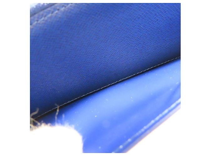 Cartera Bifold Brazza Taiga Monogram Louis Vuitton Azul - vista 12