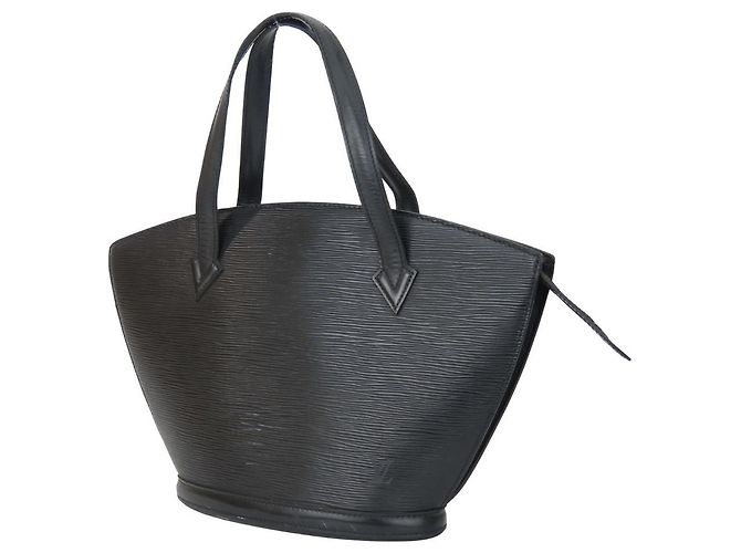 Louis Vuitton Saint Jacques Epi-Leder Tote Bag Schwarz - Ansicht 2