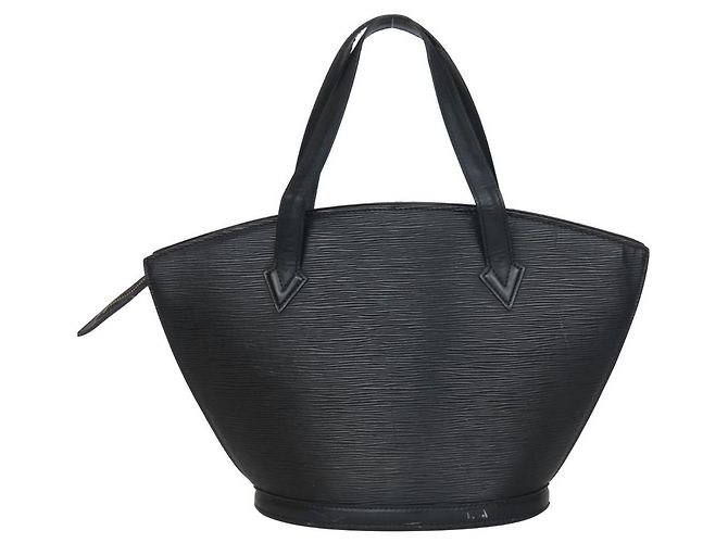 Louis Vuitton Saint Jacques Epi-Leder Tote Bag Schwarz - Ansicht 3