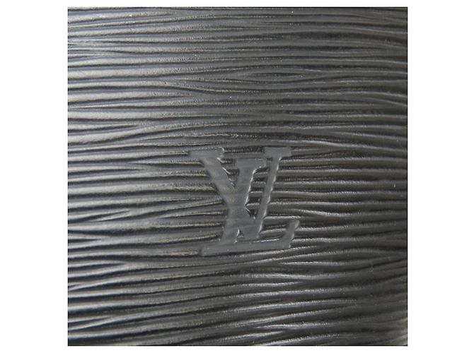 Louis Vuitton Saint Jacques Epi-Leder Tote Bag Schwarz - Ansicht 9