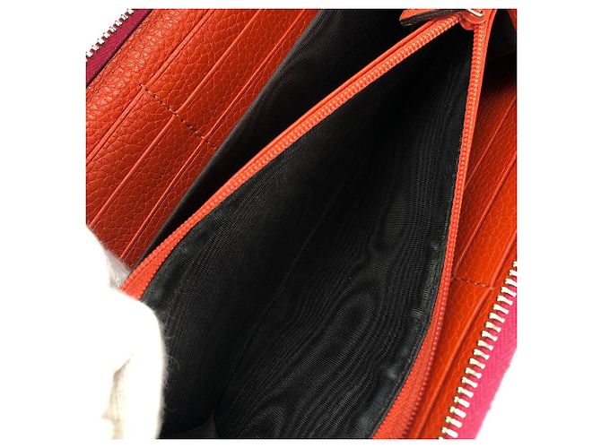 Gucci Bamboo Zip Around Long Wallet Leather Wallet - view 10