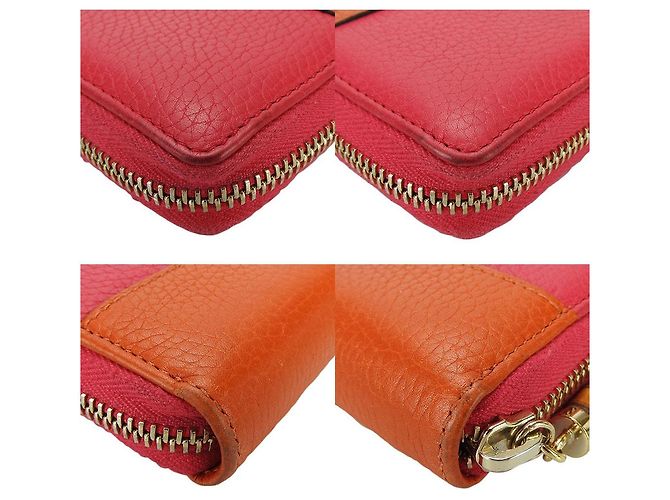 Gucci Bamboo Zip Around Long Wallet Leather Wallet - view 12