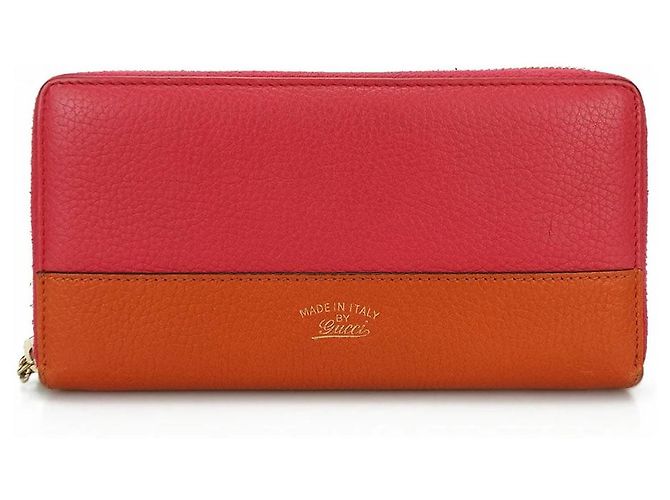 Gucci Bamboo Zip Around Long Wallet Leather Wallet - view 15